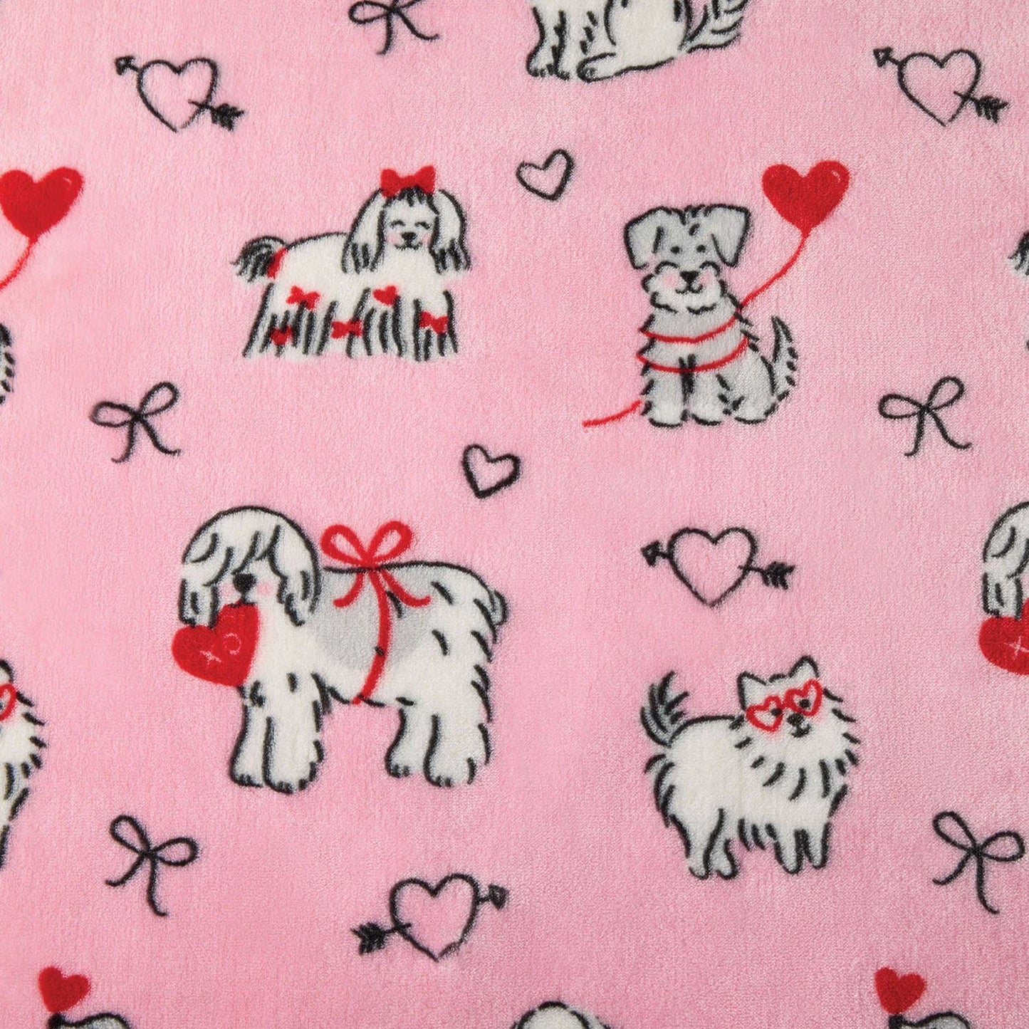 Member's Mark Lounge Throw Love Dogs, 60"x70" 51