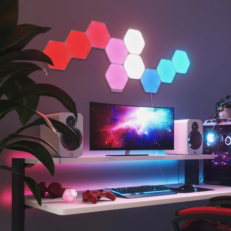 Nanoleaf Smarter By Design Nanoleaf Shapes Hexagons Expansion Pack