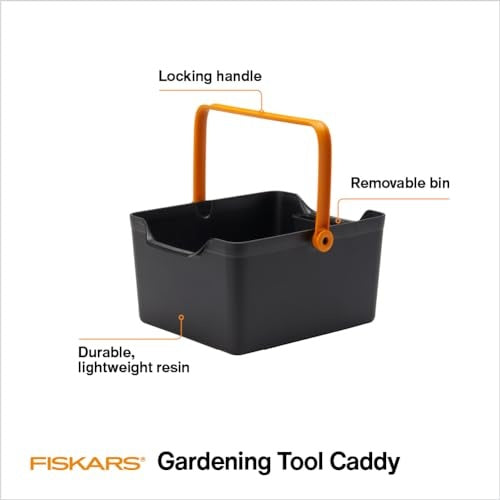 Fiskars Tool Organizer Caddy, Orange and Black, Pack of 1