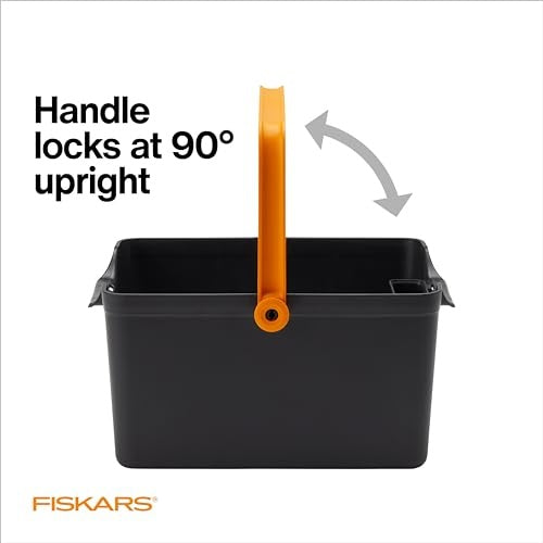 Fiskars Tool Organizer Caddy, Orange and Black, Pack of 1