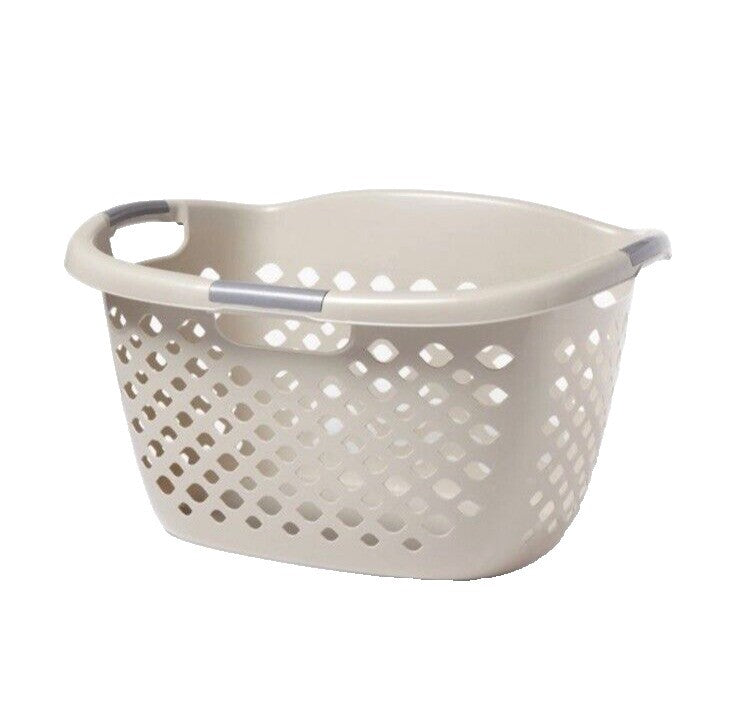 Target 2-Bushel Hip-Grip Laundry Basket, Light Gray