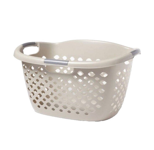 Target 2-Bushel Hip-Grip Laundry Basket, Light Gray