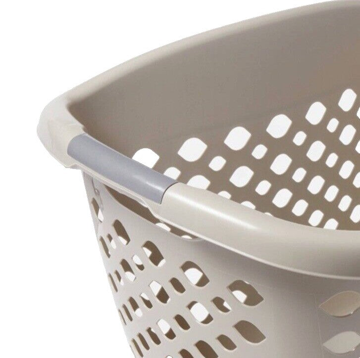 Target 2-Bushel Hip-Grip Laundry Basket, Light Gray