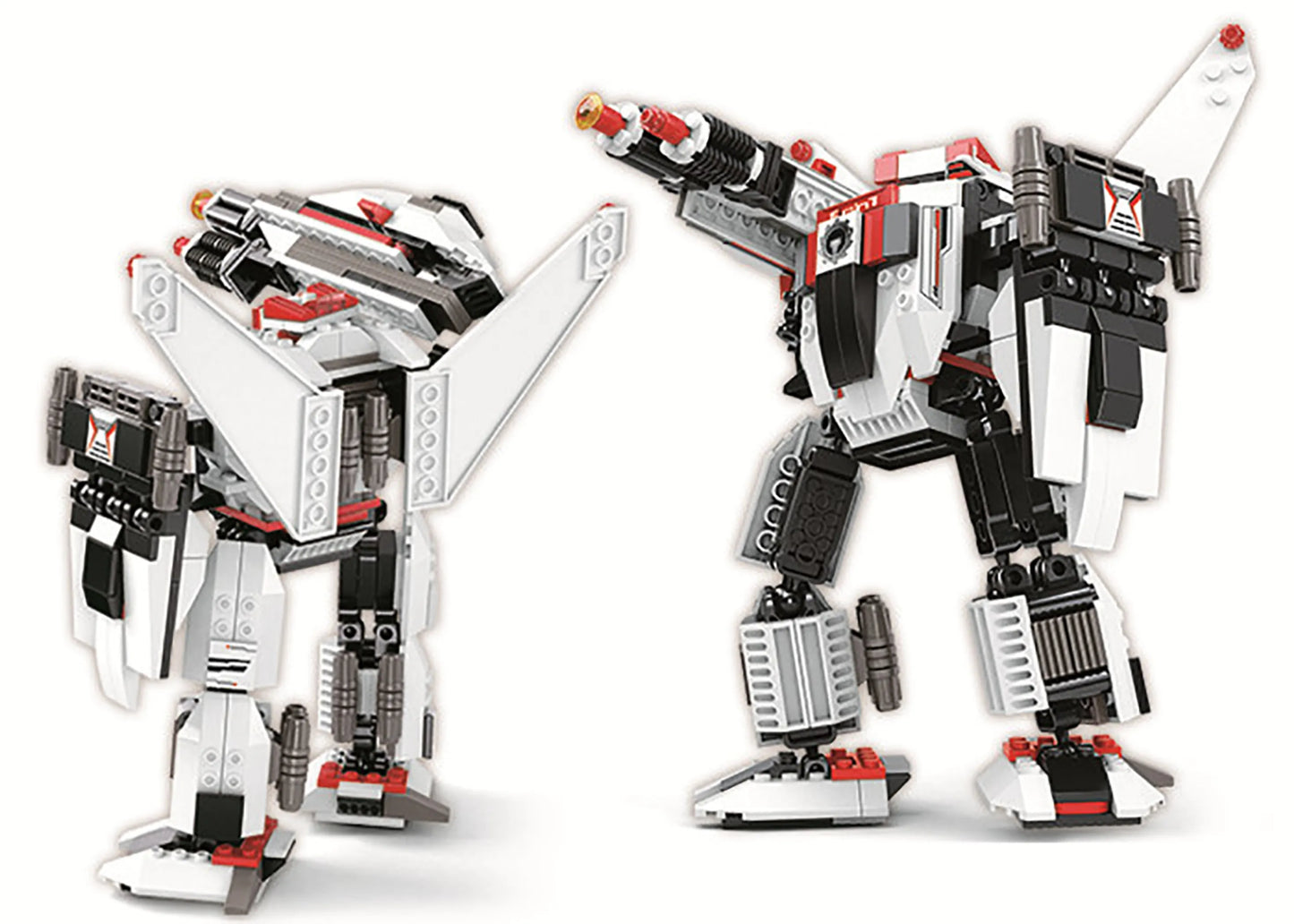 Space 3-in-1 Fighter: Caston, General of Ruin Building Brick Kit (313 Pcs)