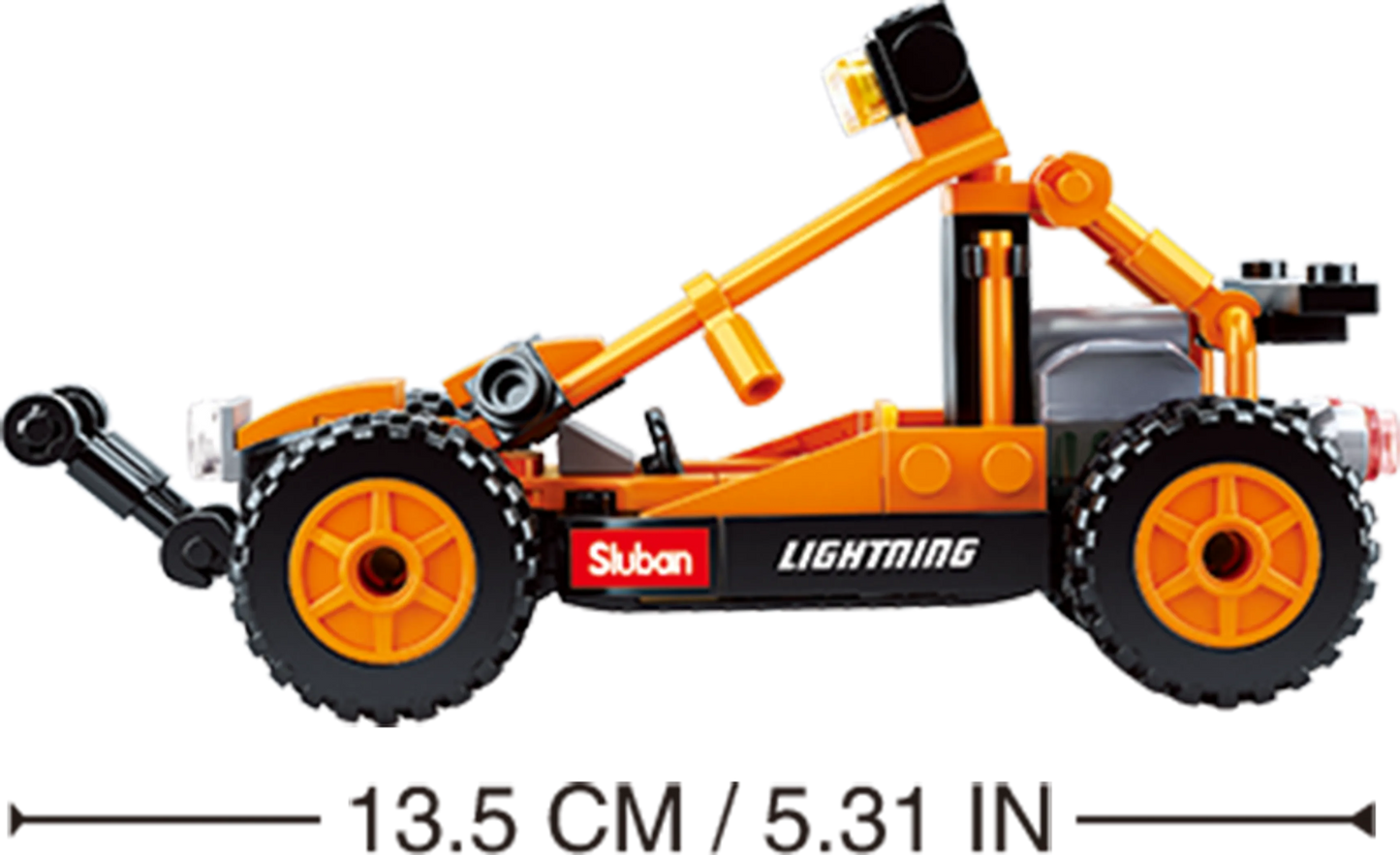 Car Club Dune Buggy Building Brick, Cracking Sands (113 Pcs)
