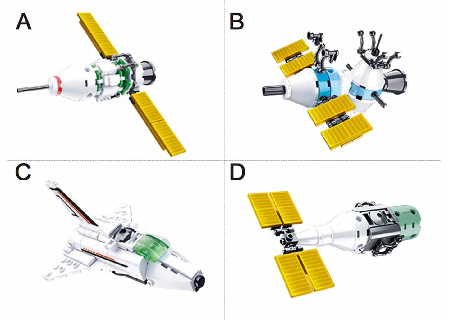 International Space Station Building Brick Kit in Retail Box (510pcs)