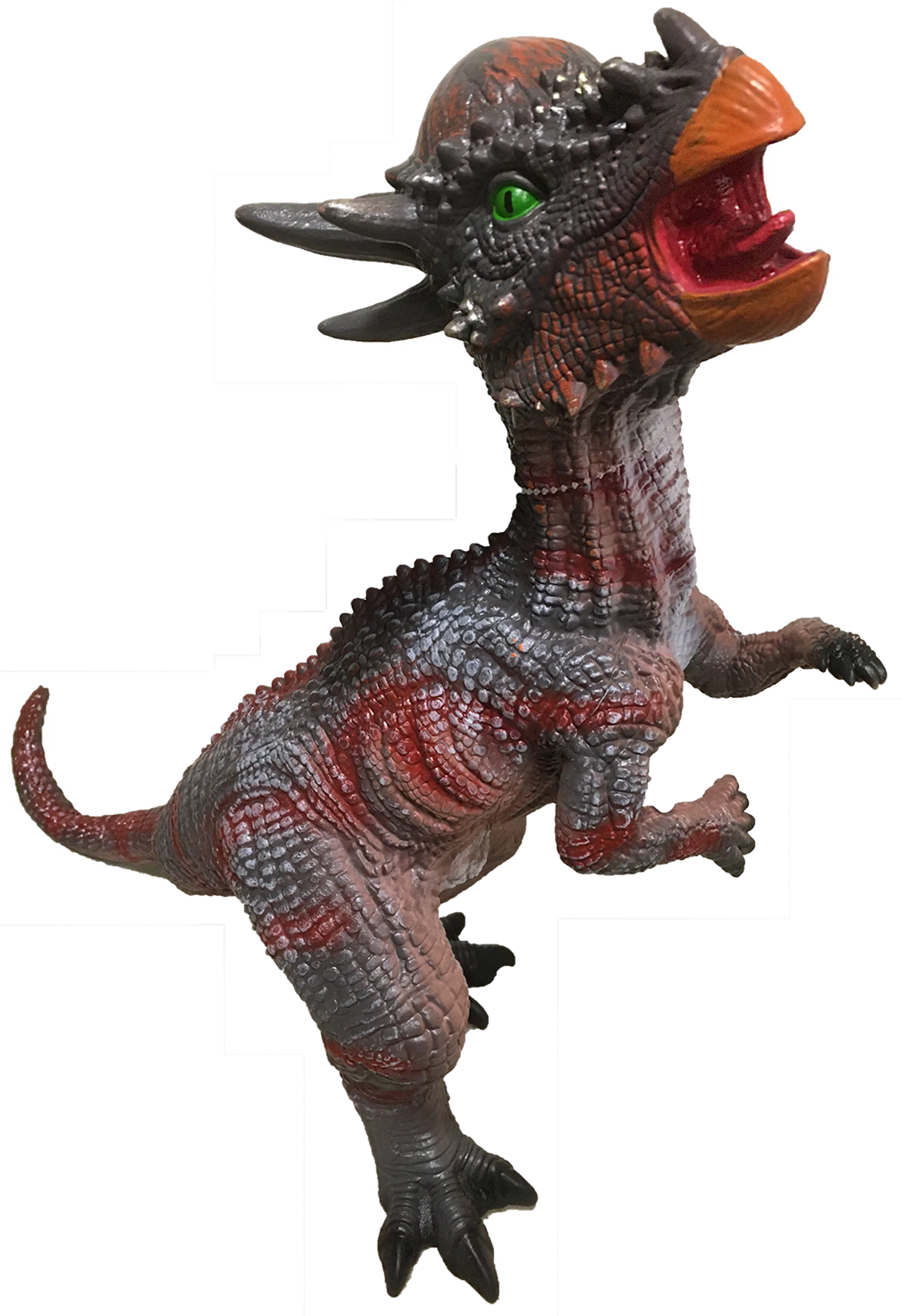 Pacycephalosaurus 22" Vinyl Dinosaur Figurine with Sound Effects