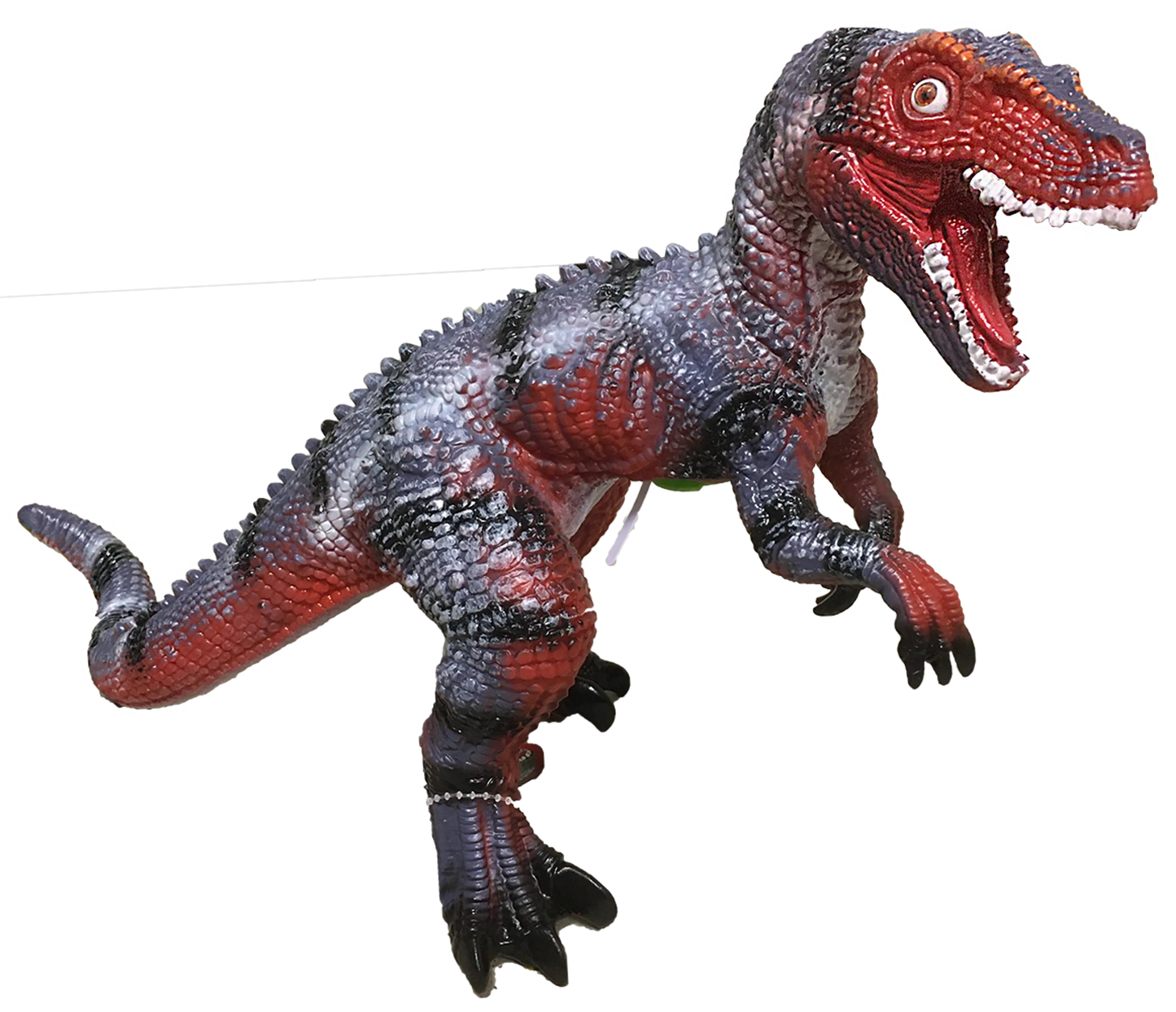 Velociraptor 17" Vinyl Dinosaur Figurine with Sound Effects