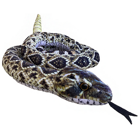 Diamondback Rattlesnake Plush Snake Stuffed Animal