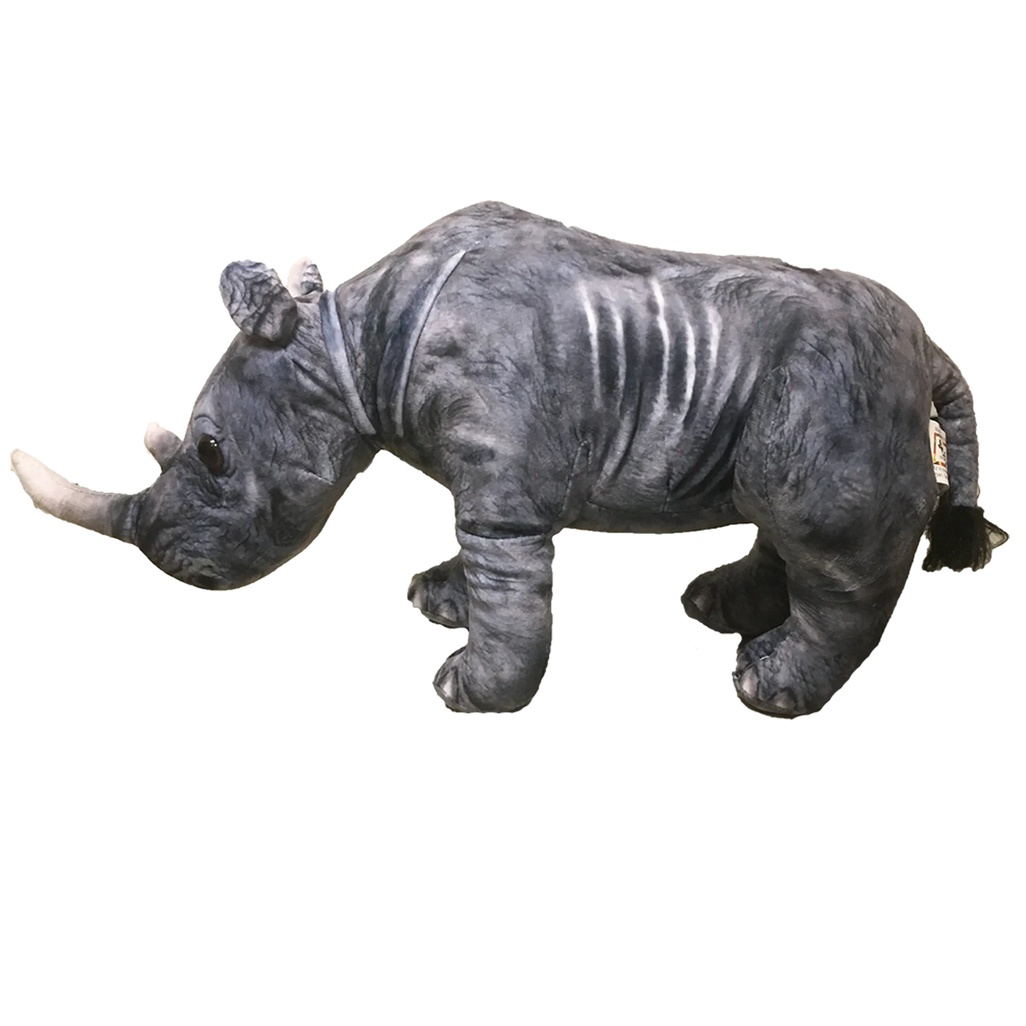 White Rhino Zoo Plush 14" Stuffed Animal