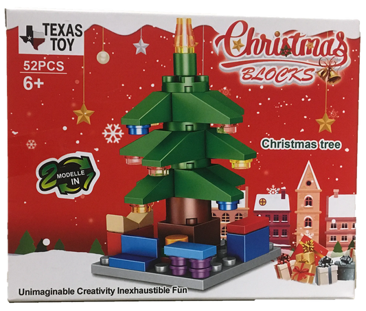 Christmas Tree Building Brick Kit (52 pcs)