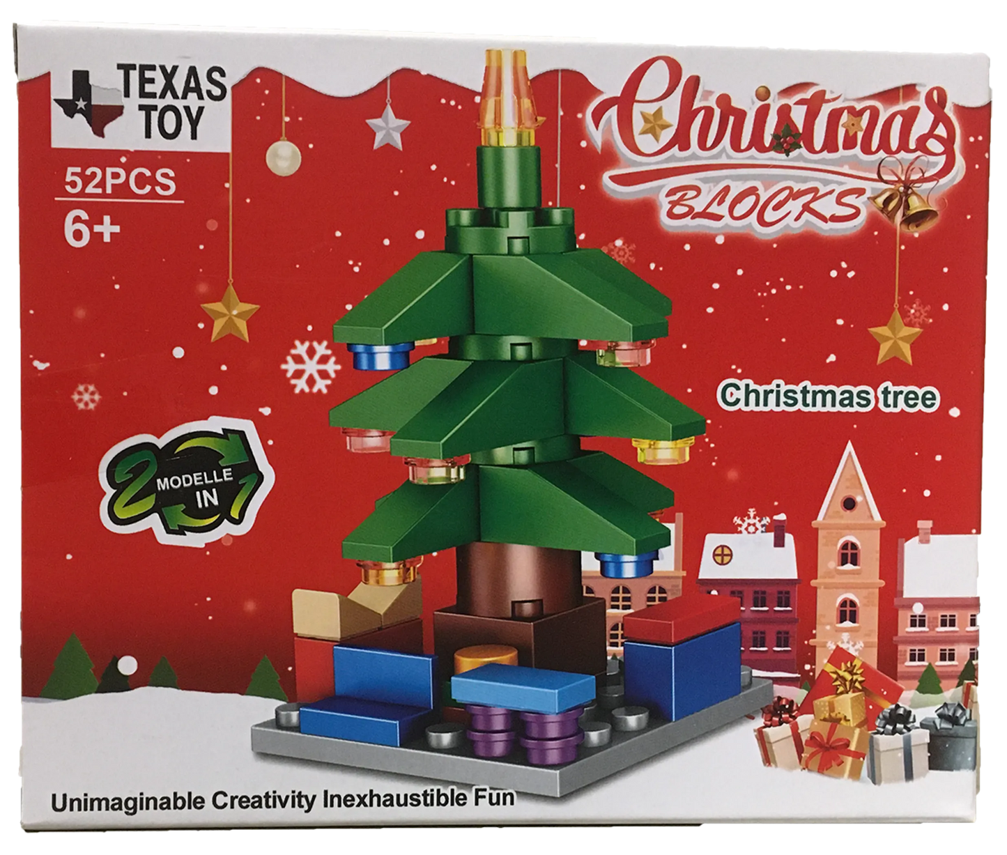 Christmas Tree Building Brick Kit (52 pcs)