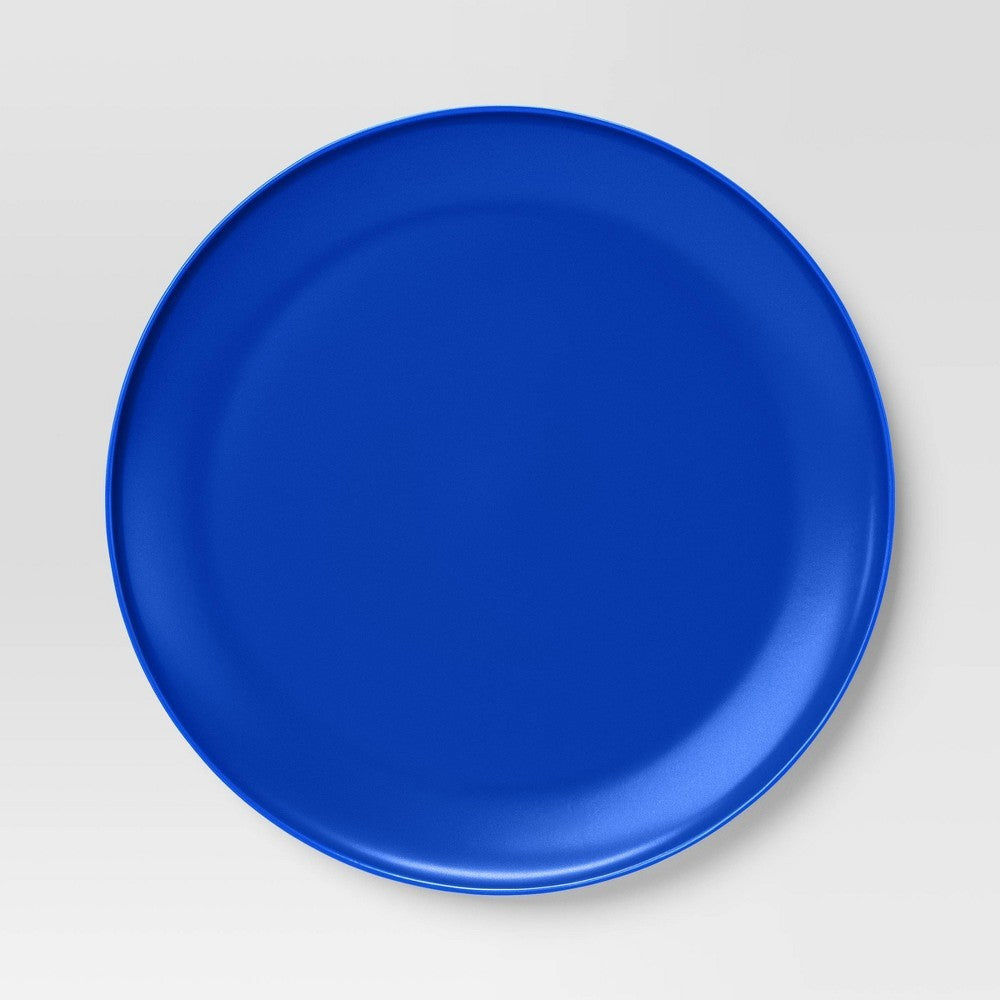 Room Essentials 10.5" Blue Plastic Dinner Plate