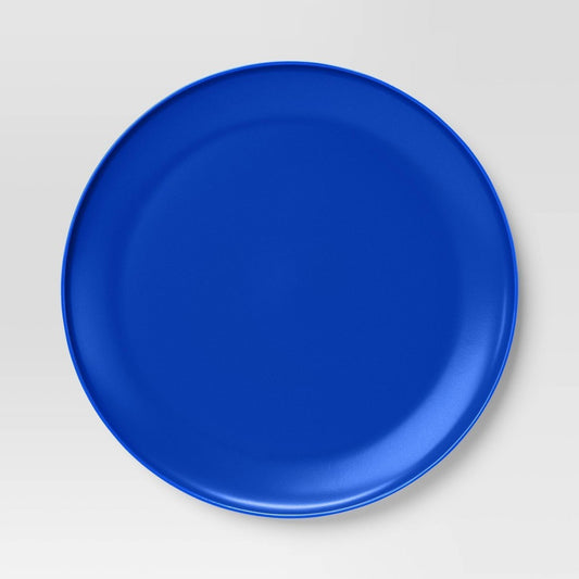Room Essentials 10.5" Blue Plastic Dinner Plate