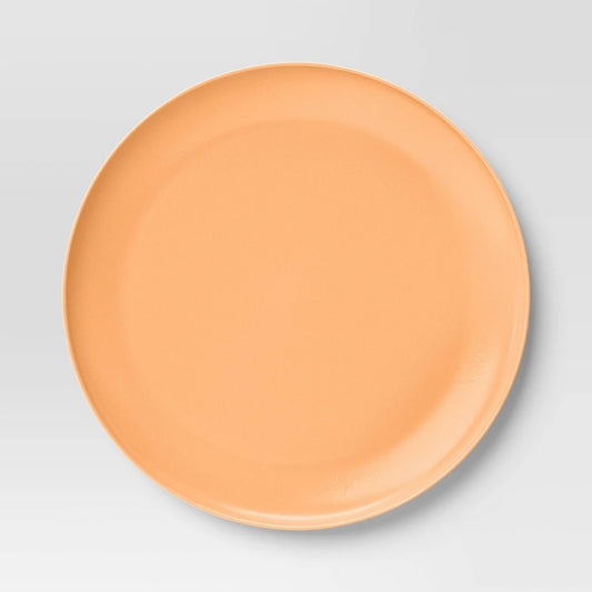 Room Essentials 10.5" Orange Plastic Dinner Plate
