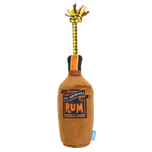 BARK Sniffin Booty Rum Tug 3.5" Dog Rope Plush Toy