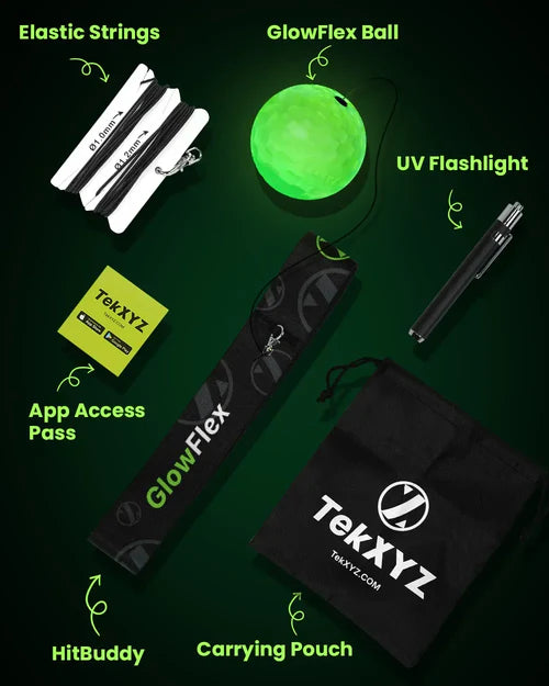 TekXYZ GlowFlex Boxing Reflex Ball 57