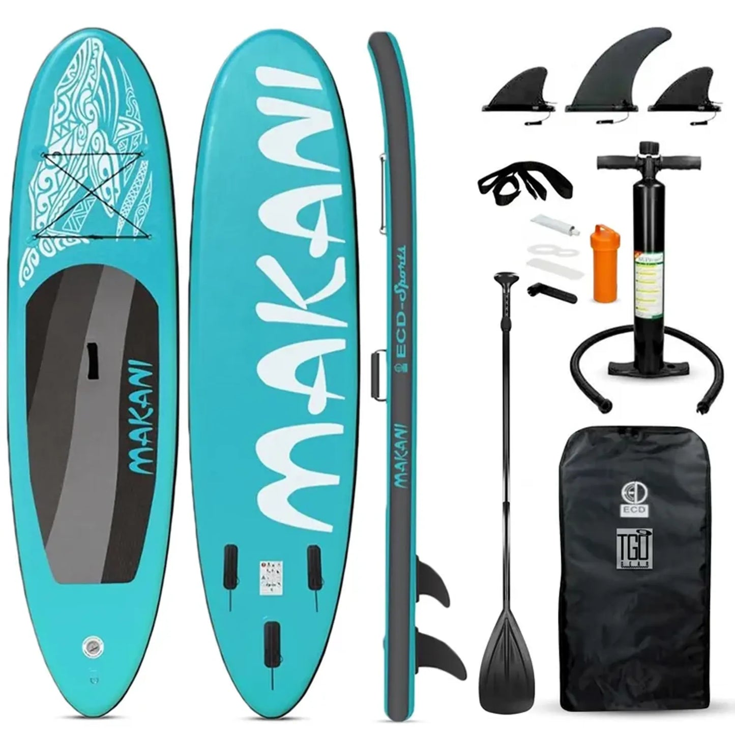 TGO Gear Inflatable Stand Up Paddle Board