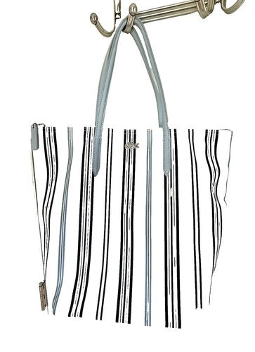 Mondo Llama Ciao Striped Punch Needle Tote Bag