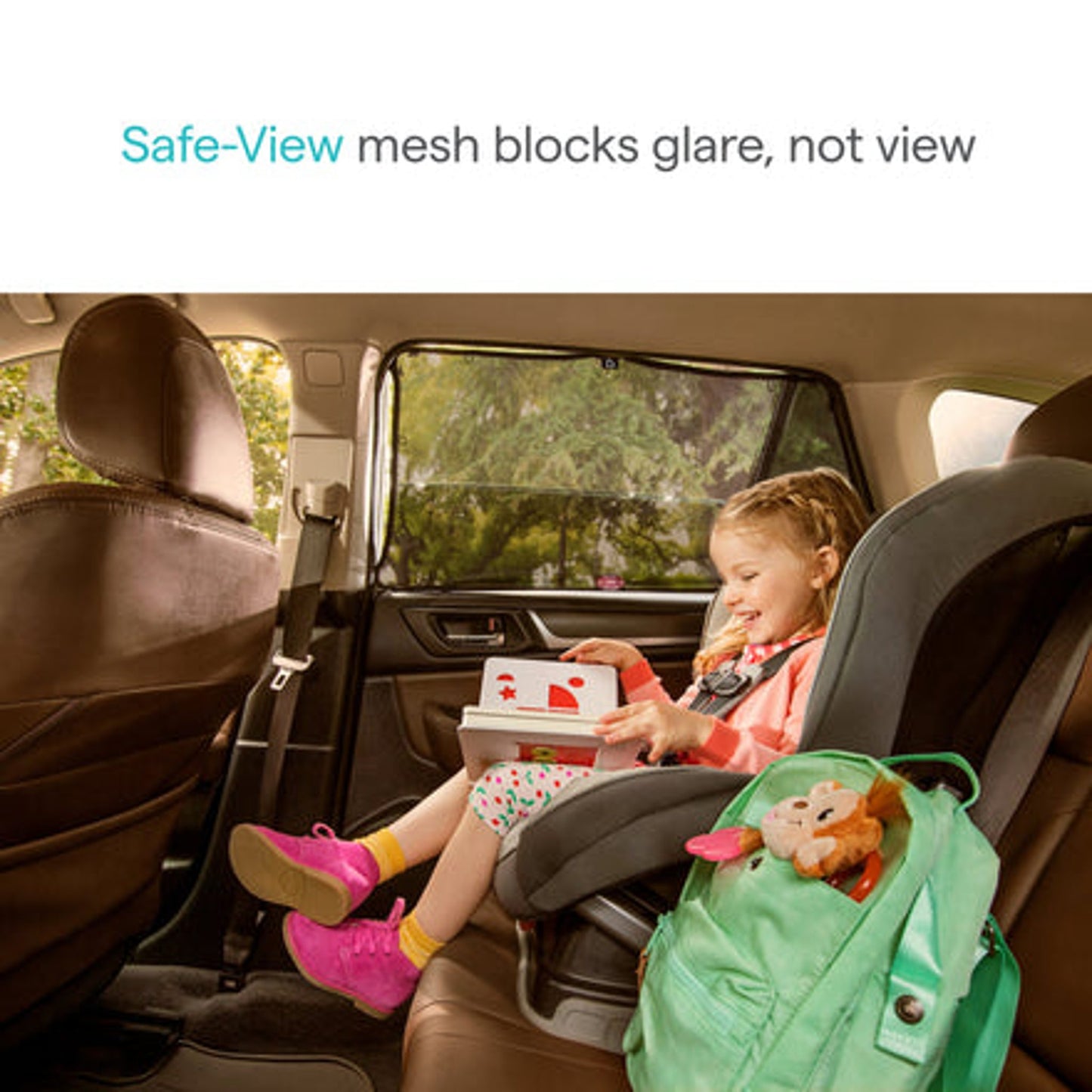 Brica Magnetic Baby Car Seat Sun Shade, Regular