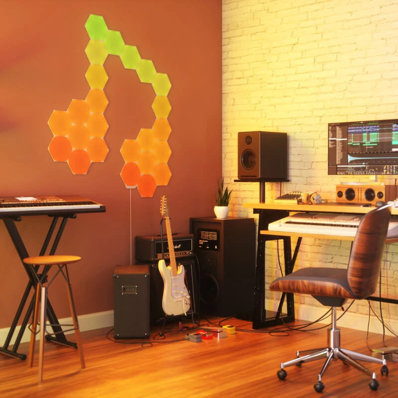 Nanoleaf Smarter By Design Nanoleaf Shapes Hexagons Expansion Pack