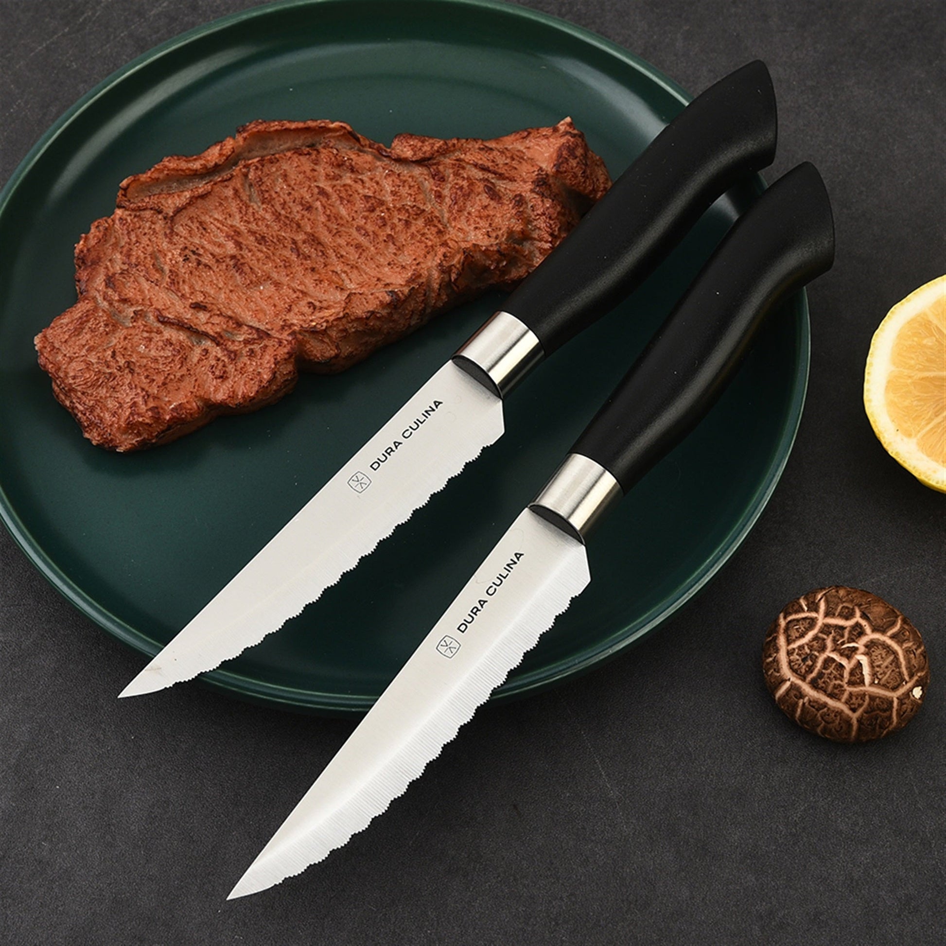 8 Piece Micro Serrated Kitchen Steak Knife Set-3