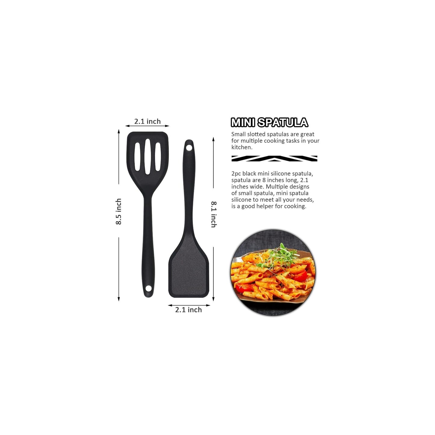 6-Piece Mini Silicone Kitchen Tool Set-2