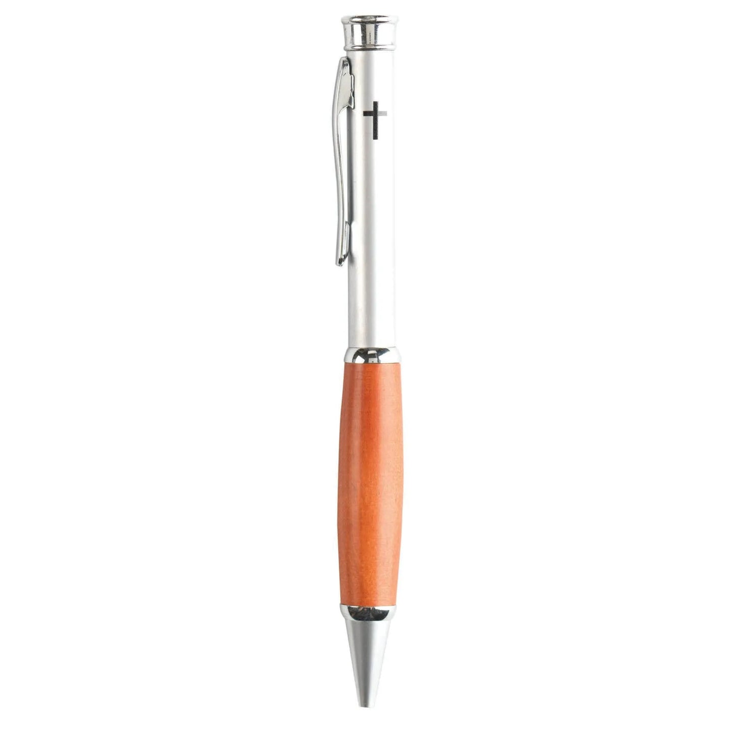 Pen Keyring Baptism With Cross Metal Vinyl
