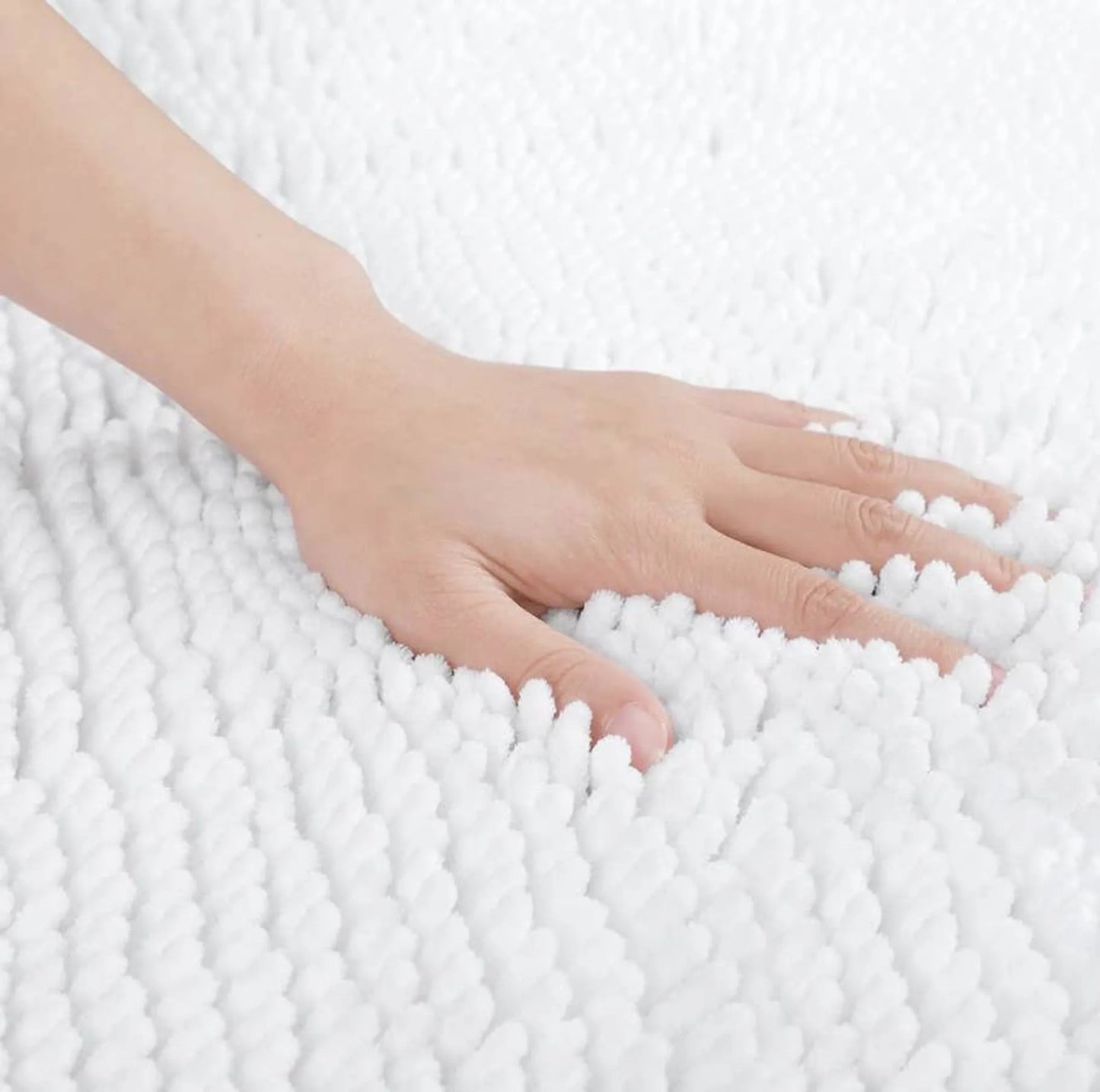Soft Cozy Plush Chenille Bath Mat Bathroom