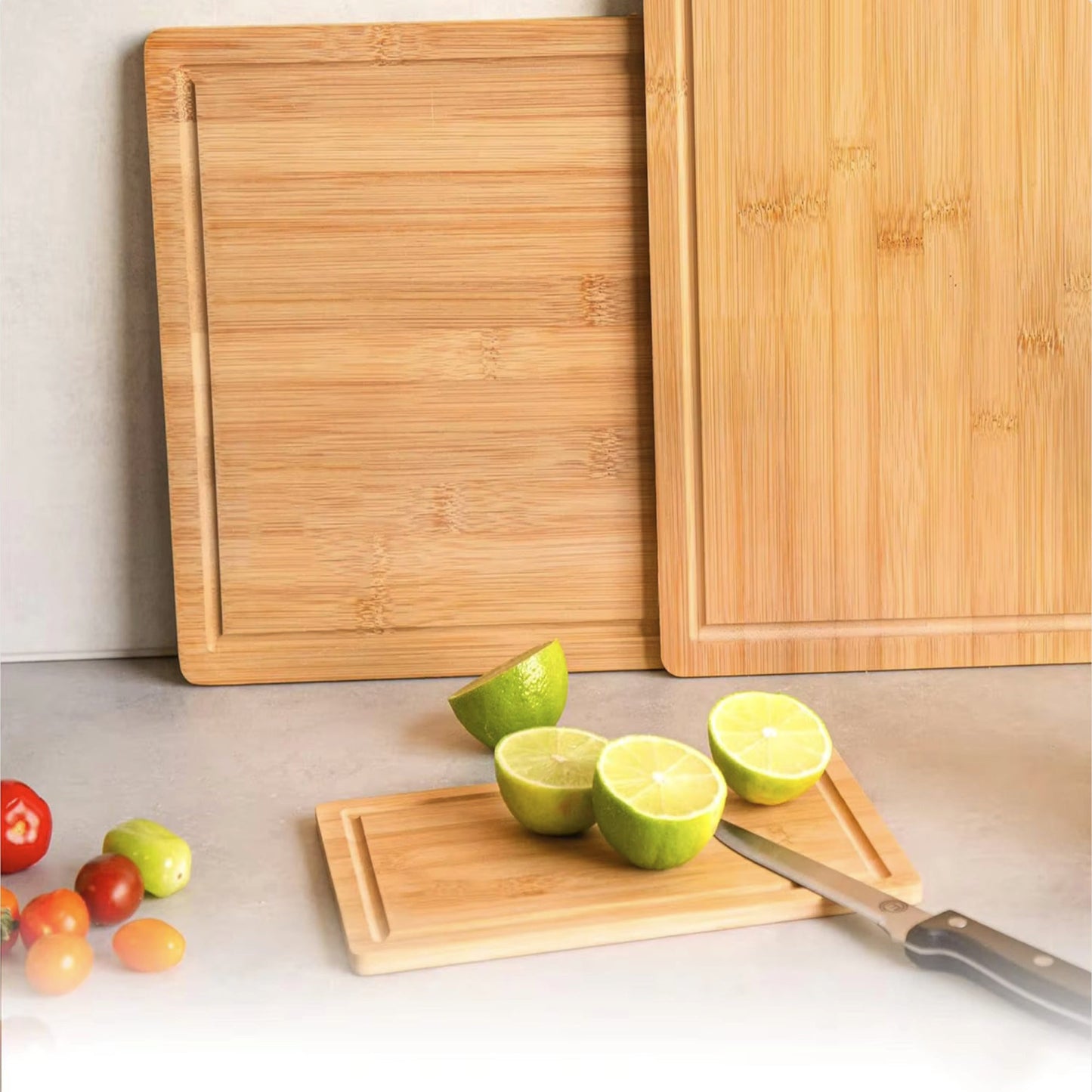 3-Piece Bamboo Cutting Board Set-2