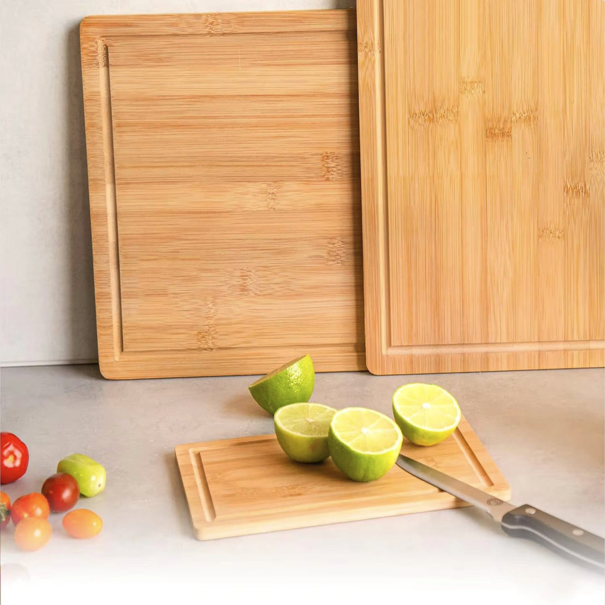 3-Piece Bamboo Cutting Board Set-2