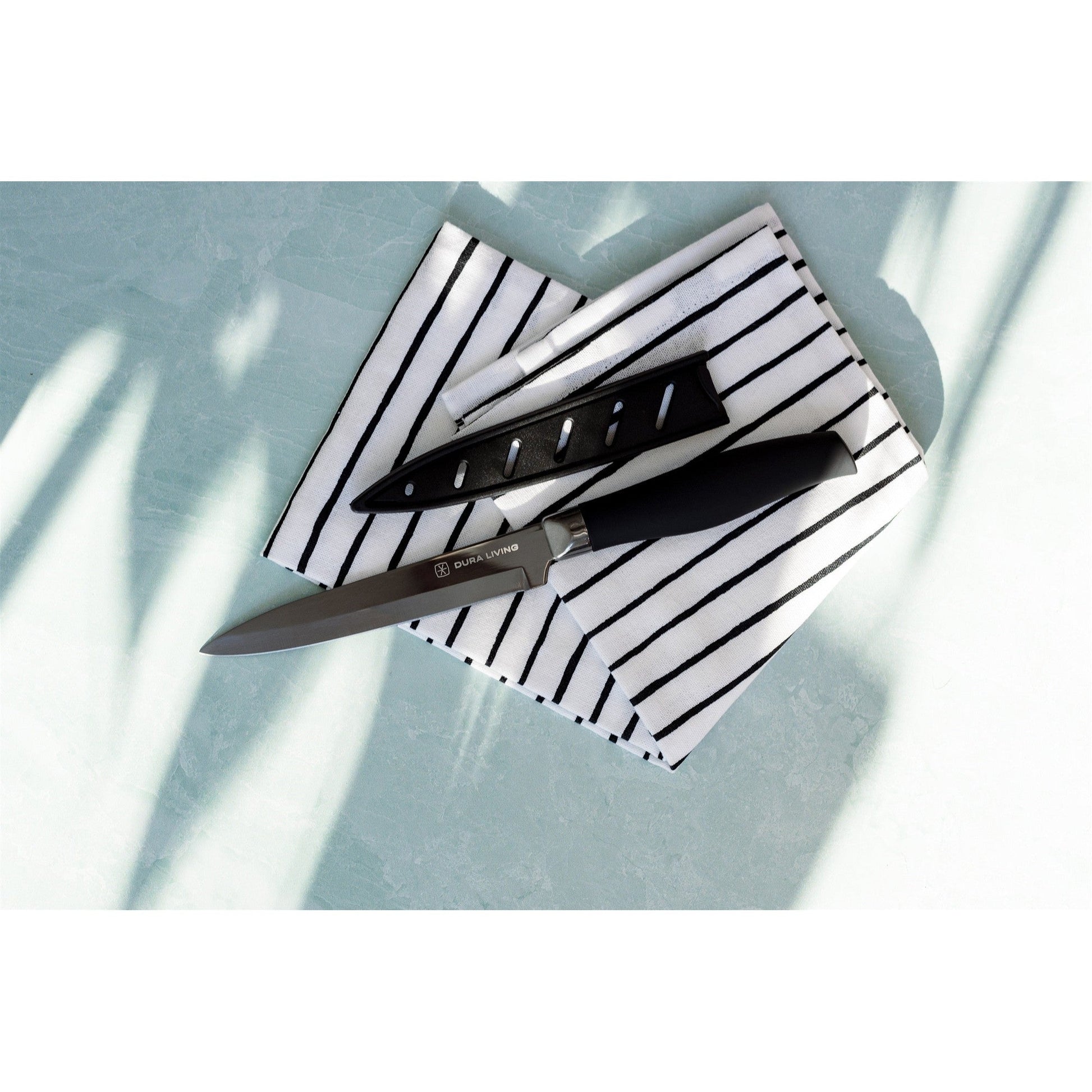 Titan 2-Piece Kitchen Knife Set - Black-2