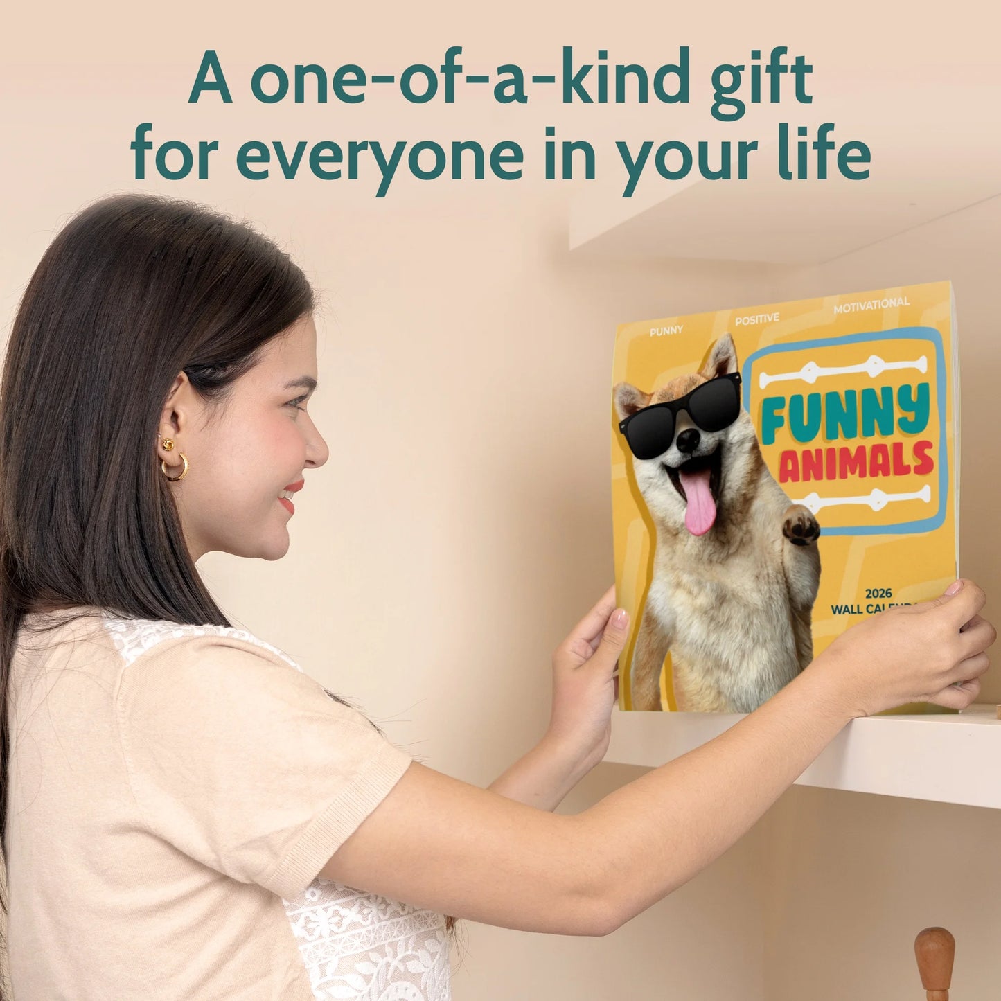 T Marie Brand 2026 Funny Wall Calendar - Funny Animals 65