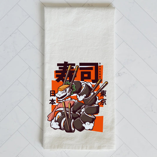 Sushi Dragon Kitchen Towel