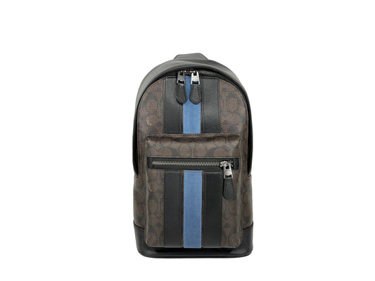 Coach West Leather Sling Pack Backpack Bag