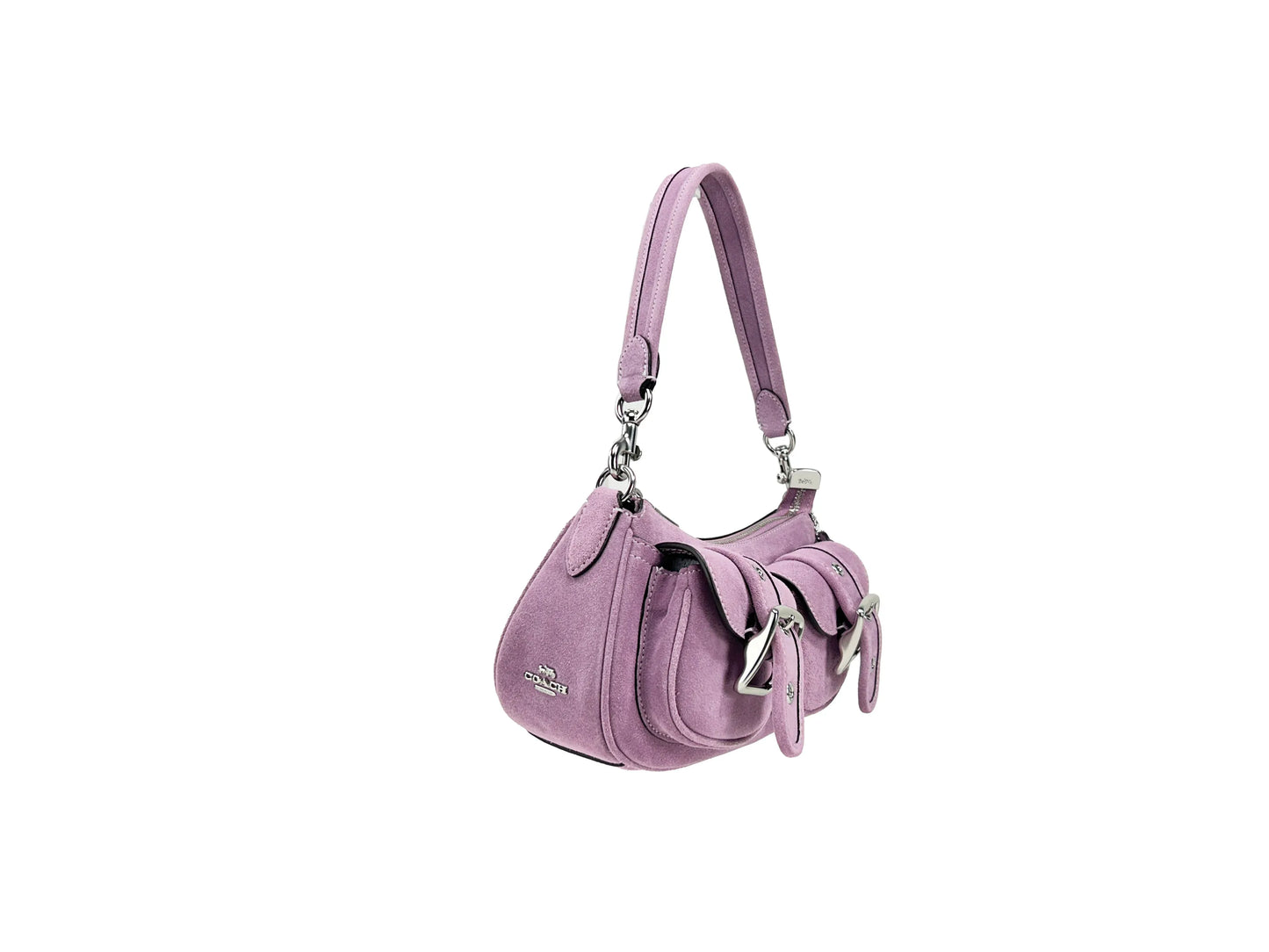 Coach Ashton Suede Shoulder Bag Purse