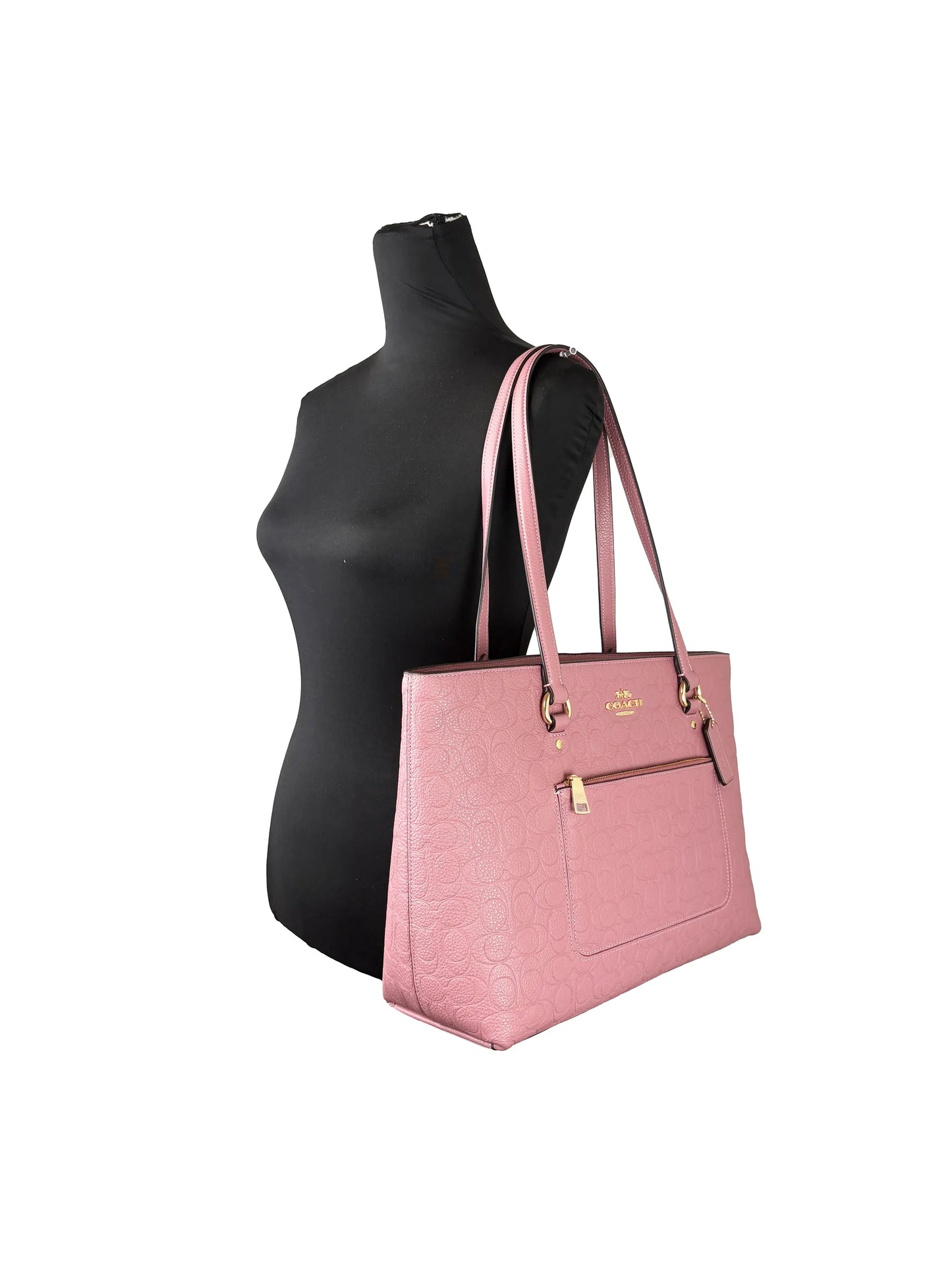 Coach Leather Station Bag Shoulder Tote