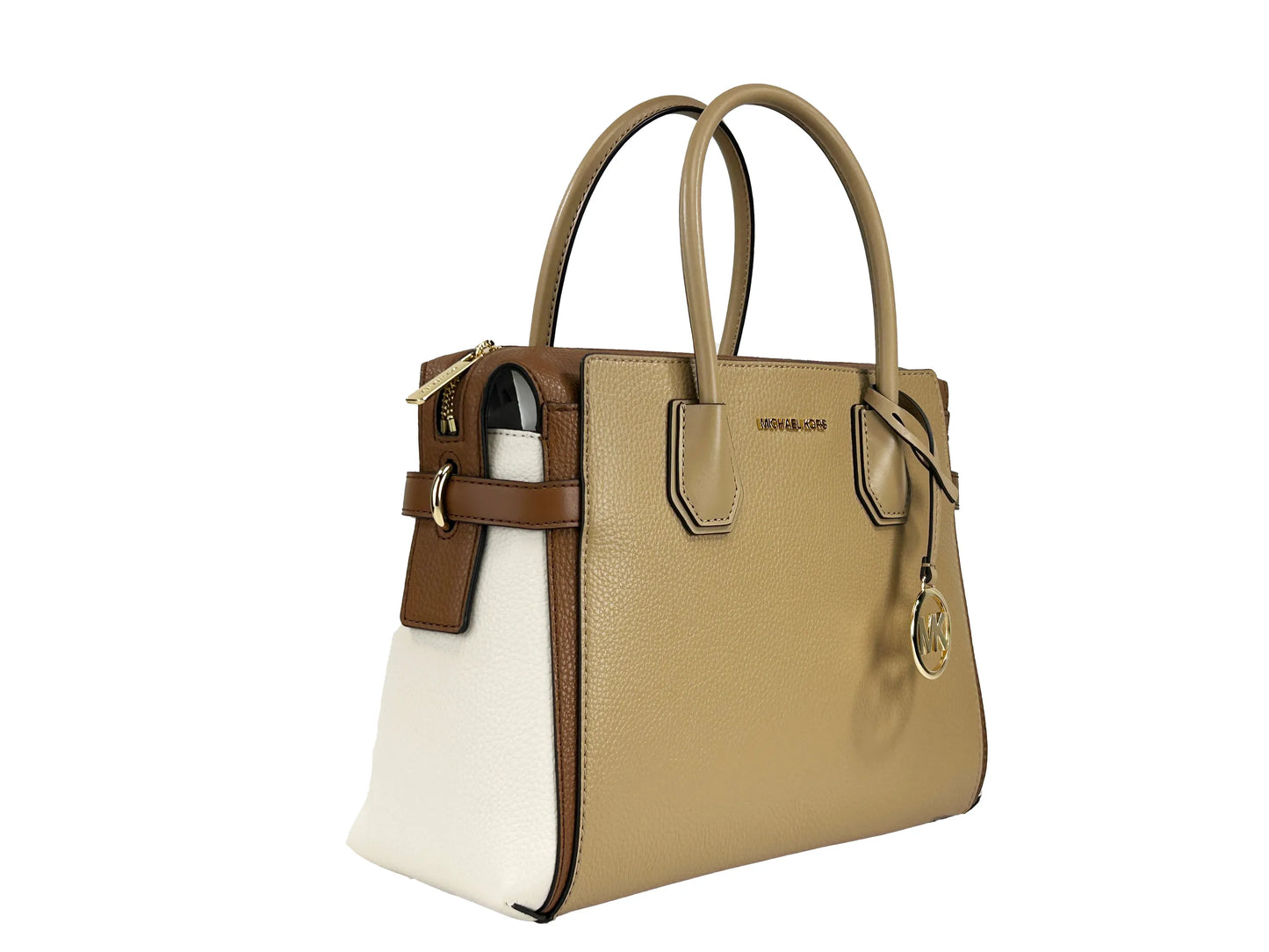 Michael Kors Mercer Belted Satchel Crossbody Bag