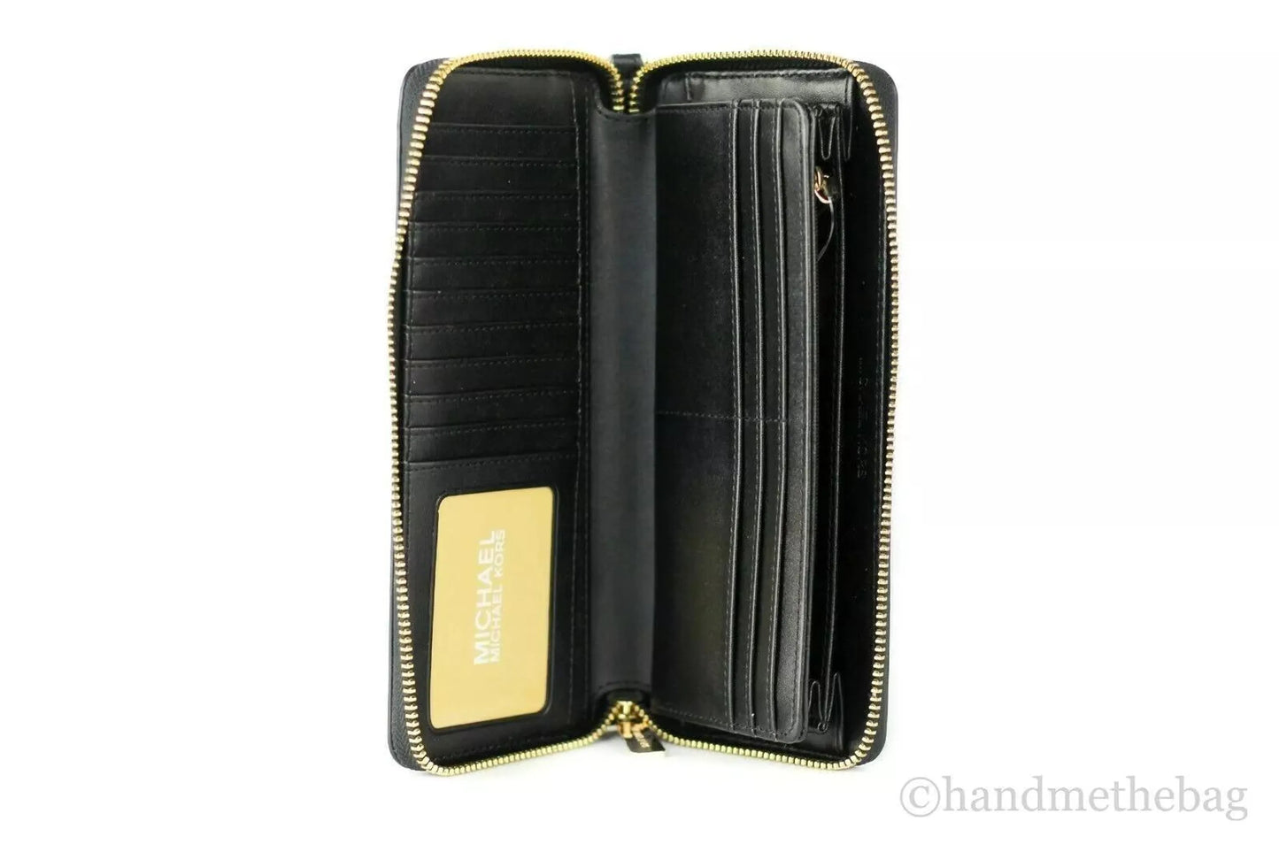 Michael Kors Jet Set Continental Travel Clutch Wristlet Wallet