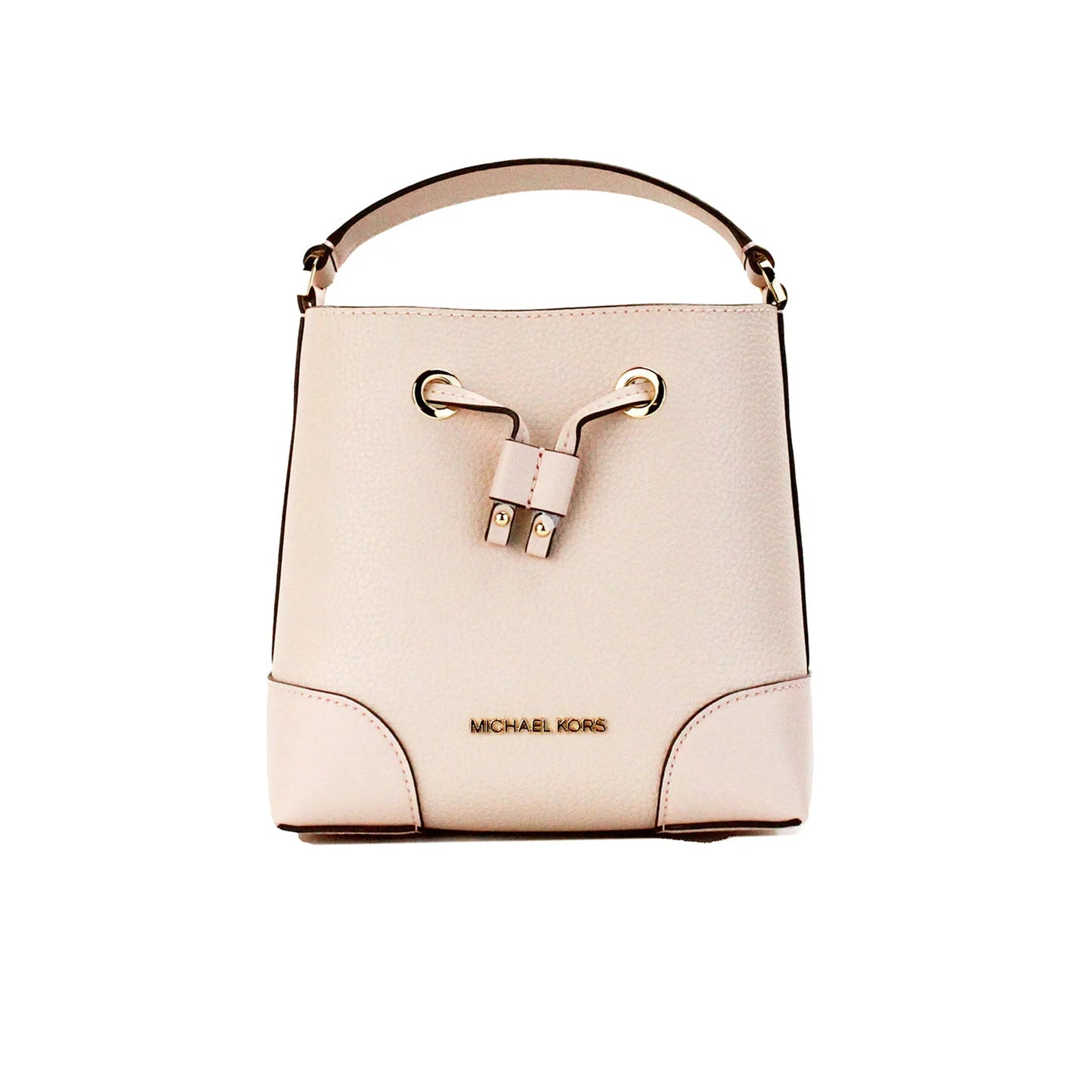 Michael Kors Mercer Leather Bucket Crossbody Bag