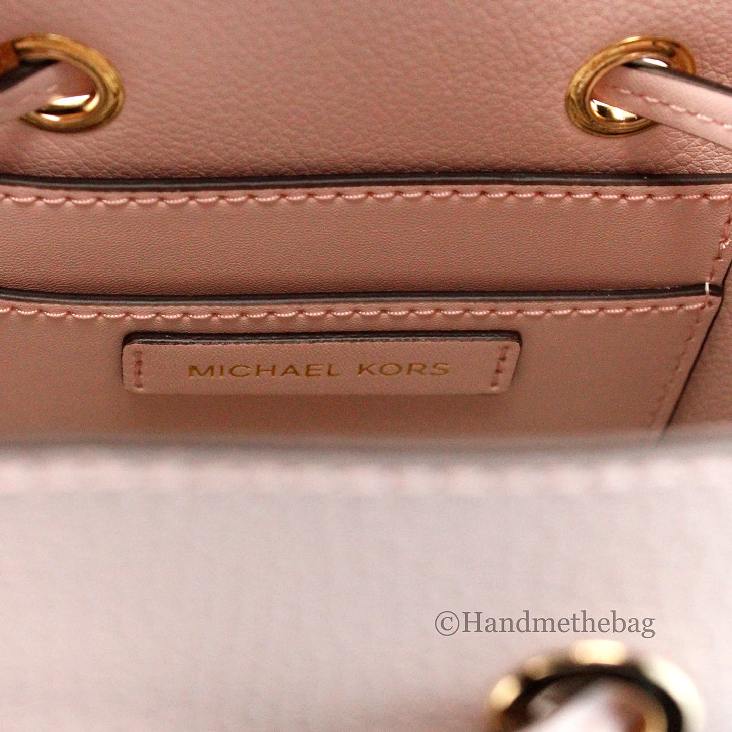 Michael Kors Mercer Leather Bucket Crossbody Bag
