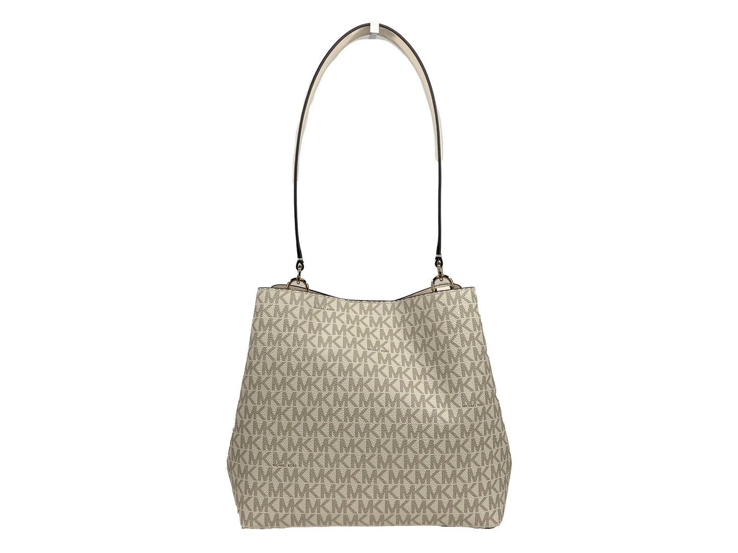 Michael Kors Pratt Bucket Shoulder Bag Purse