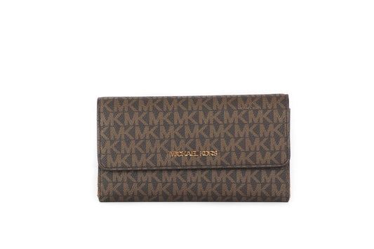 Michael Kors Jet Set Travel Leather Trifold Wallet