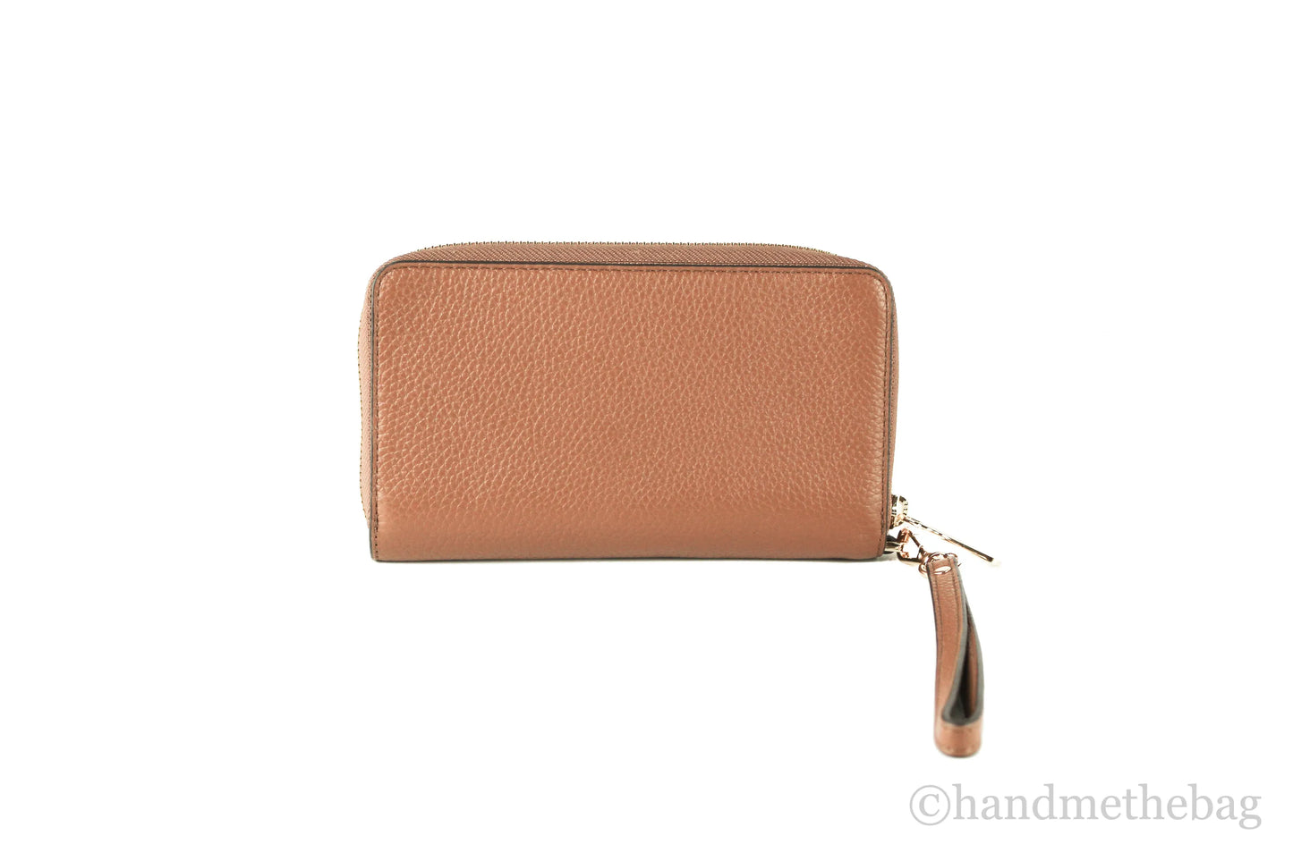 Michael Kors Jet Set Luggage Leather Multifunction Phone Wristlet Wallet