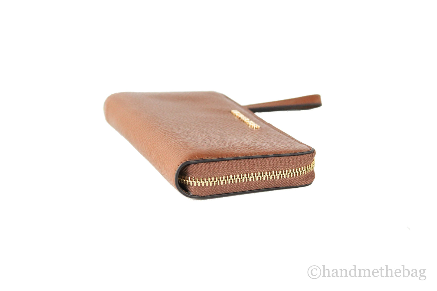 Michael Kors Jet Set Luggage Leather Multifunction Phone Wristlet Wallet