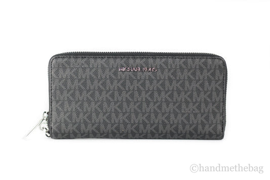 Michael Kors Jet Set Signature Continental Travel Wristlet Wallet