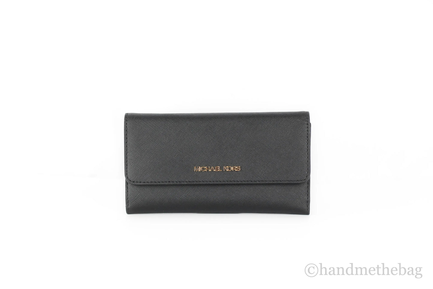 Michael Kors Jet Set Solid Trifold Wallet