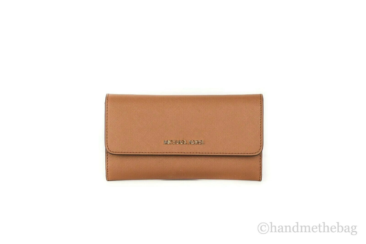 Michael Kors Jet Set Solid Luggage Trifold Wallet
