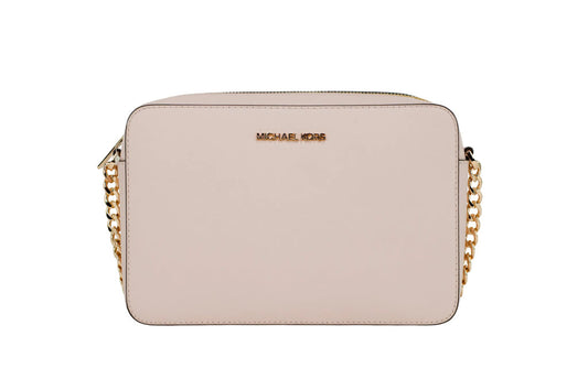 Michael Kors Jet Set East West Powder Blush Crossbody Bag