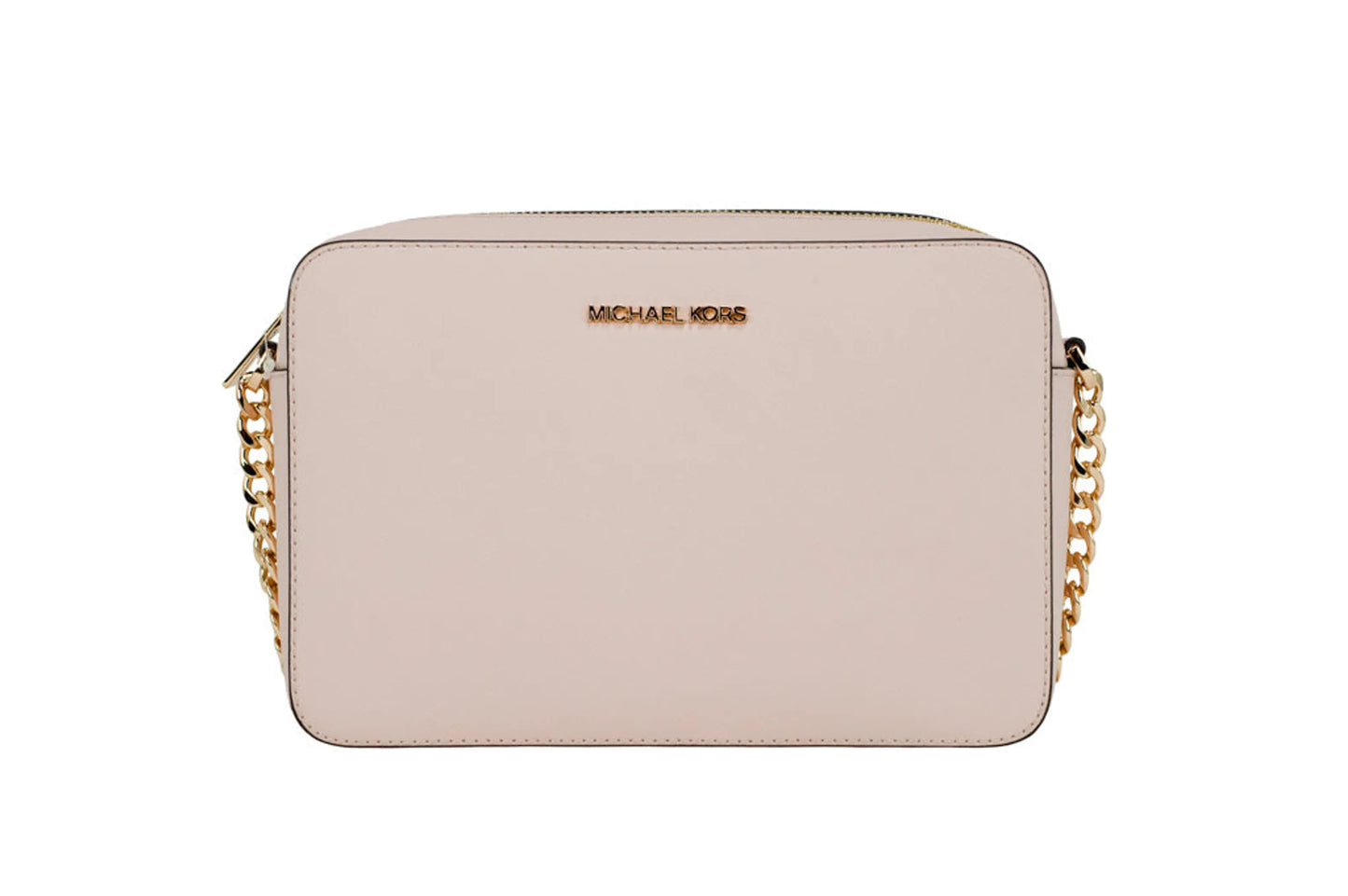 Michael Kors Jet Set East West Powder Blush Crossbody Bag